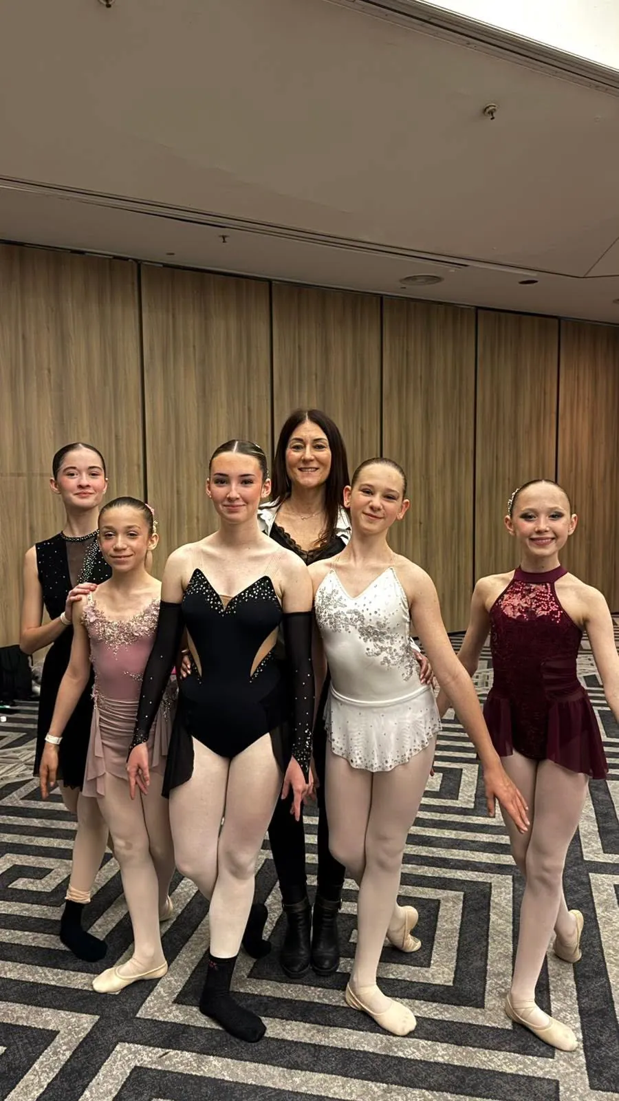 Élèves et Vanessa Tognetti en concours