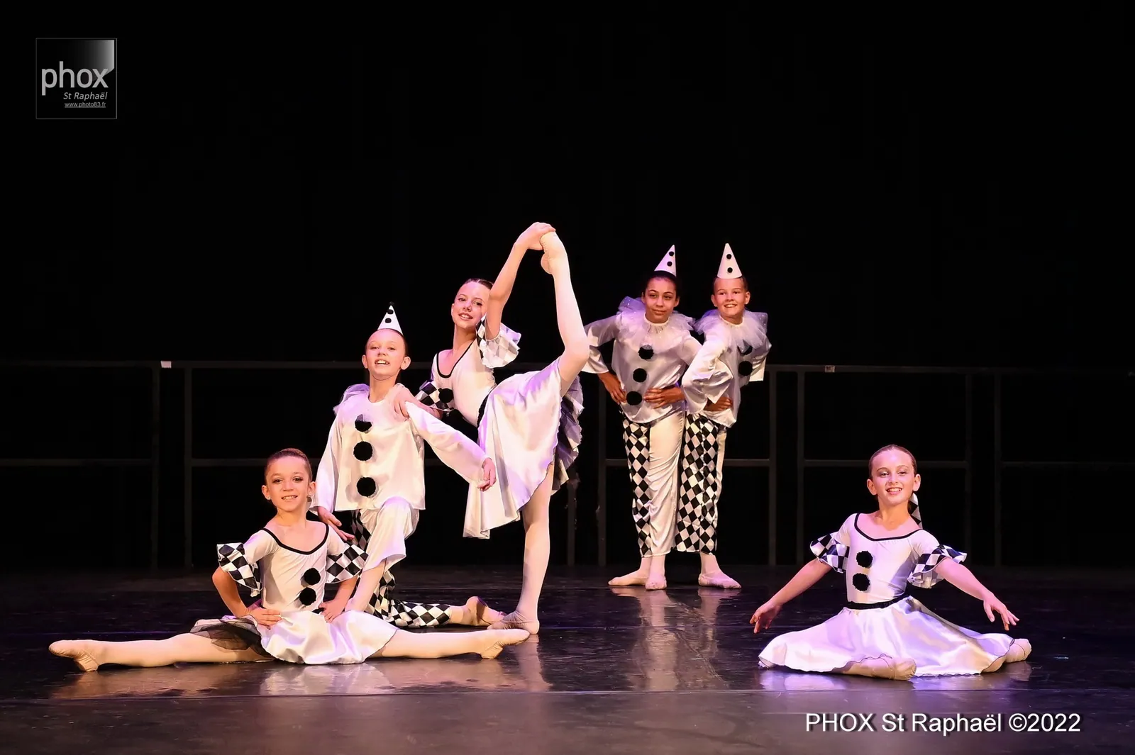 Ballet Pierrot sur scène