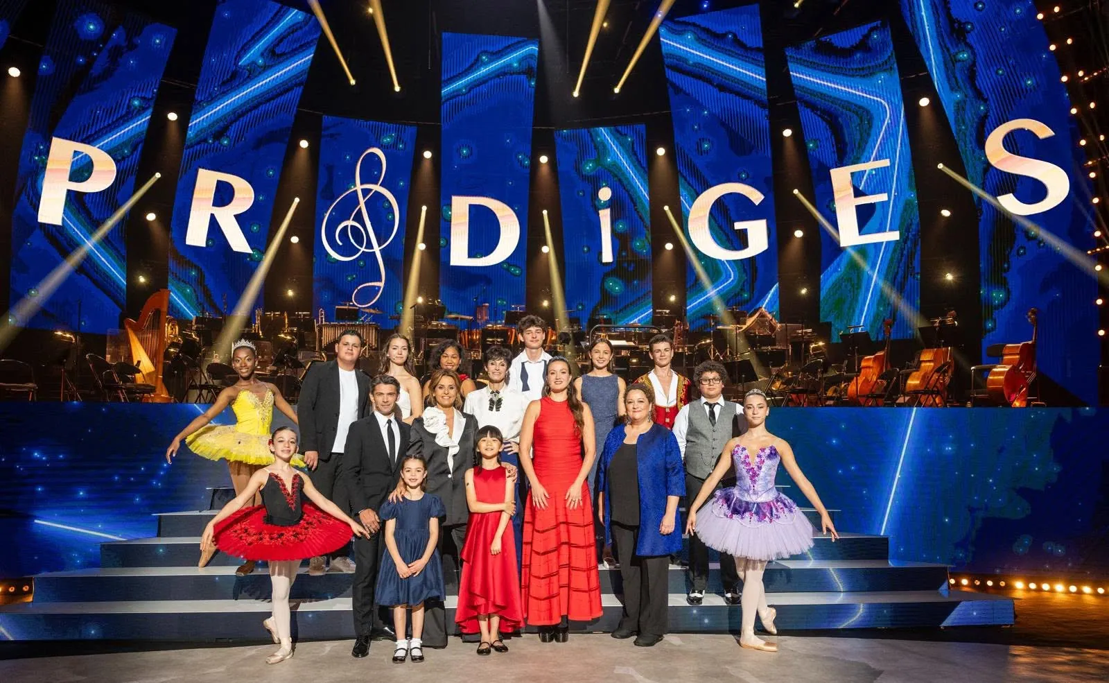 Plateau de l'émission Prodiges sur France 2 avec les candidats