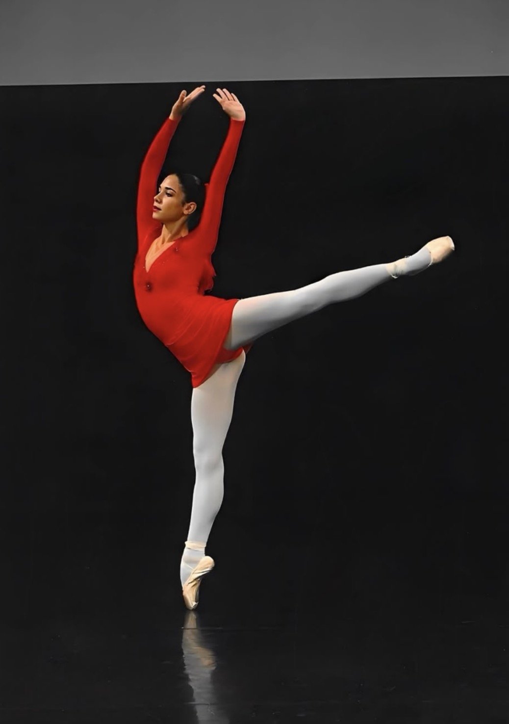 Élève sur pointes